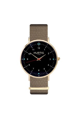 Moderna Nato Watch Gold, Black & Sand from Shop Like You Give a Damn