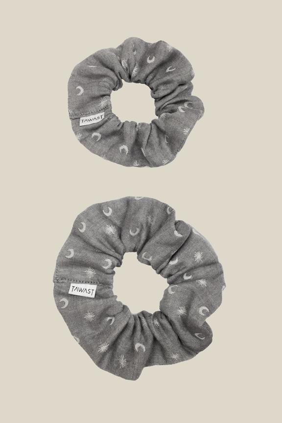 Scrunchie Aurora Lunisolar Gray from Shop Like You Give a Damn