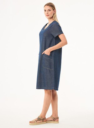 Denim Dress Tencel Organic Cotton Hemp from Shop Like You Give a Damn