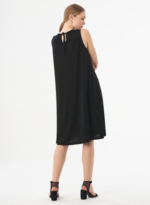 Sleeveless Jersey Dress Black from Shop Like You Give a Damn