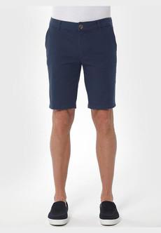 Chino Shorts Slim Navy Blue via Shop Like You Give a Damn