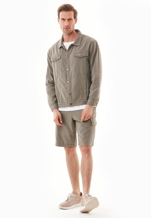 Shirt Jacket Smokey Olive Green from Shop Like You Give a Damn