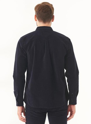 Corduroy Shirt Dark Navy from Shop Like You Give a Damn