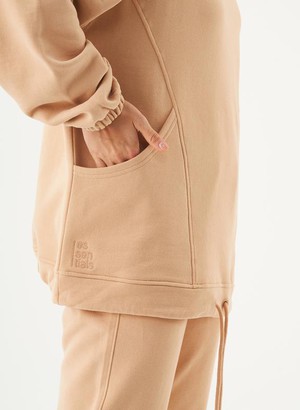 Oversized Hoodie Hande Beige from Shop Like You Give a Damn