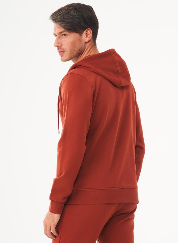 Zip-Up Hoodie Organic Cotton Ginger from Shop Like You Give a Damn