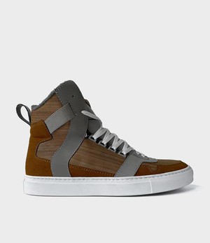 Sneakers Wooden Cube Brown from Shop Like You Give a Damn