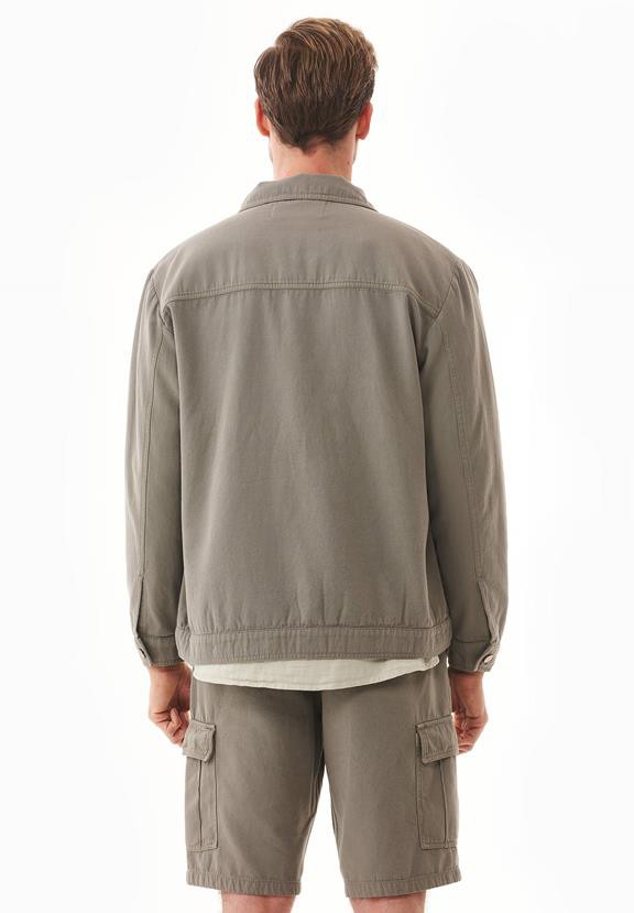 Shirt Jacket Smokey Olive Green from Shop Like You Give a Damn