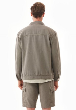 Shirt Jacket Smokey Olive Green from Shop Like You Give a Damn