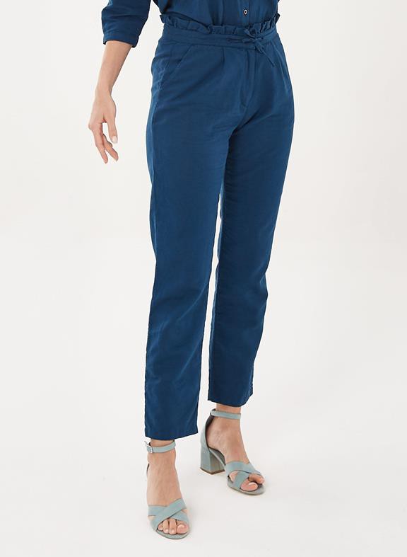 Paperbag Pants Navy from Shop Like You Give a Damn