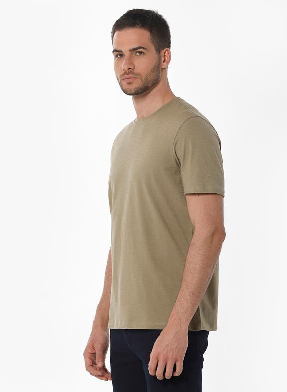 Basic T-Shirt Olive Green from Shop Like You Give a Damn