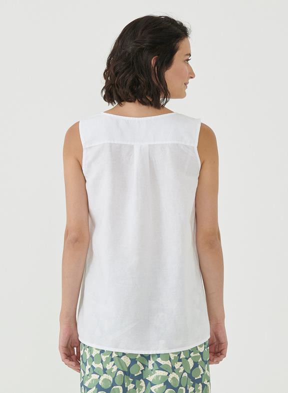 Blouse Top White from Shop Like You Give a Damn