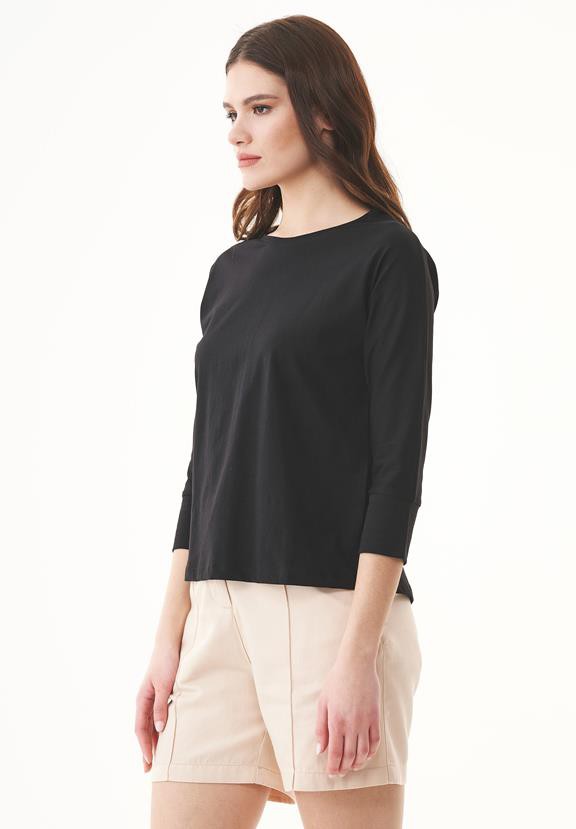 T-Shirt Long Sleeve Black from Shop Like You Give a Damn