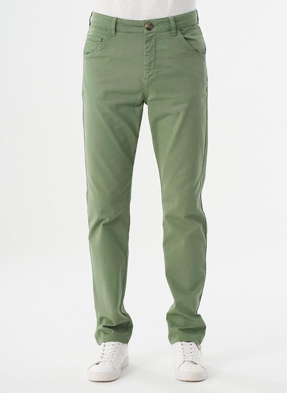 Five-Pocket Pants Green from Shop Like You Give a Damn