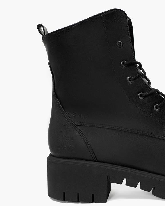 Lace-Up Boots Classic Black from Shop Like You Give a Damn