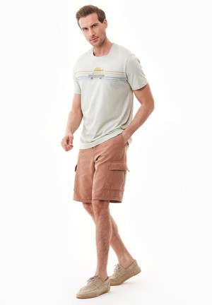 Cargo Shorts Dark Hazelnut Brown from Shop Like You Give a Damn