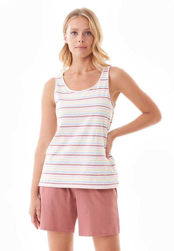 Shorts Pajama Set Steella Clay Red from Shop Like You Give a Damn