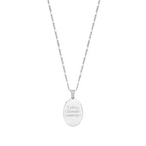 Pendant Silver She Who Has Courage from Shop Like You Give a Damn