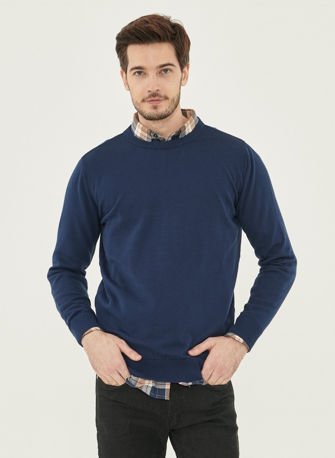 Sweater Navy from Shop Like You Give a Damn