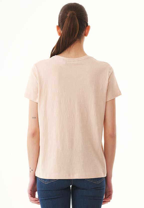 T-Shirt V-Neck Basic Abby Stone Beige from Shop Like You Give a Damn