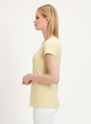 Basic T-Shirt Yellow from Shop Like You Give a Damn