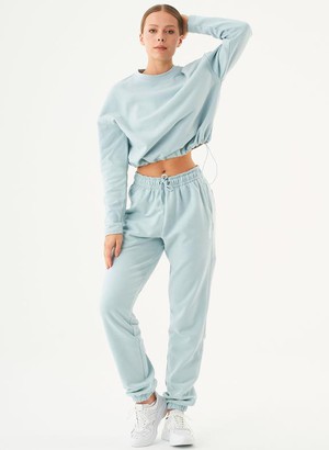 Sweatpants Peri Mint Blue from Shop Like You Give a Damn