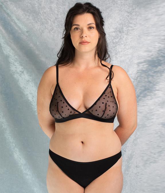 Bralette Amour Black from Shop Like You Give a Damn