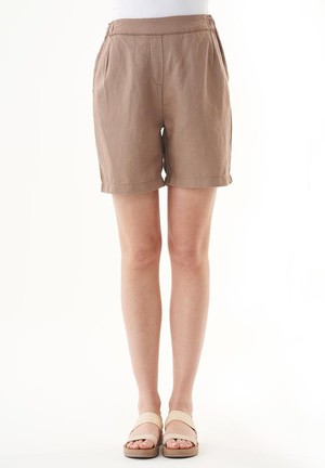 Shorts Deep Taupe Brown from Shop Like You Give a Damn