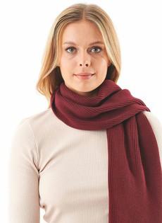 Unisex Scarf Organic Cotton Bordeaux via Shop Like You Give a Damn