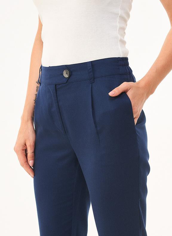 Chino Pants Cropped Navy from Shop Like You Give a Damn