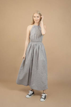 Maxi Dress Celestial Lunisolar Gray from Shop Like You Give a Damn