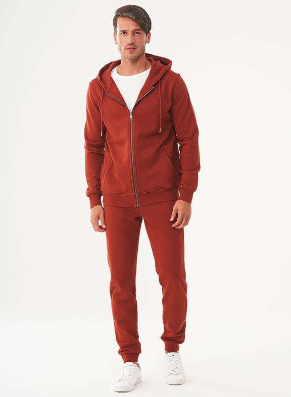 Zip-Up Hoodie Organic Cotton Ginger from Shop Like You Give a Damn