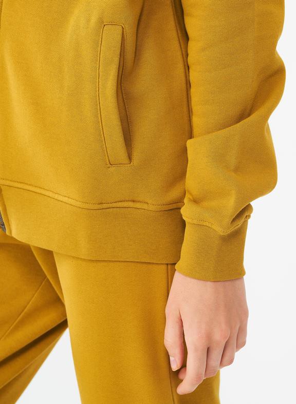 Sweat Jacket Dark Yellow from Shop Like You Give a Damn