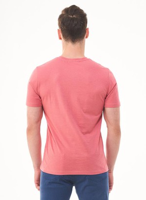 Basic V-Neck T-Shirt Desert Rose from Shop Like You Give a Damn