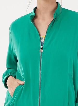 Bomber Jacket Emerald Green from Shop Like You Give a Damn