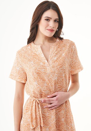 Voile Dress Flower Light Brown from Shop Like You Give a Damn