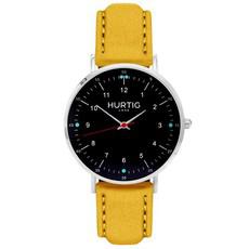 Watch Moderno Silver Black & Mustard from Shop Like You Give a Damn