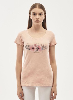 T-Shirt With Floral Print from Shop Like You Give a Damn