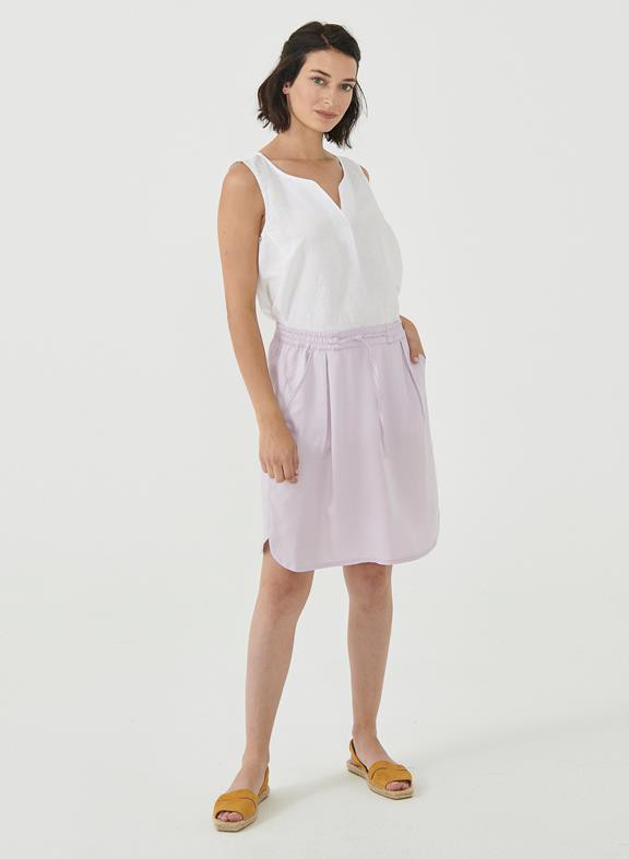 Skirt With Drawstring Lilac from Shop Like You Give a Damn