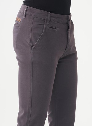 Skinny Chino Pants Dark Grey from Shop Like You Give a Damn