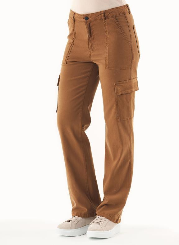 Cargo Pants Tencel Organic Cotton Brown from Shop Like You Give a Damn