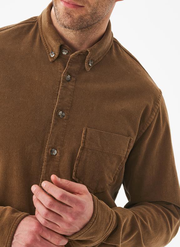 Corduroy Shirt Camel from Shop Like You Give a Damn