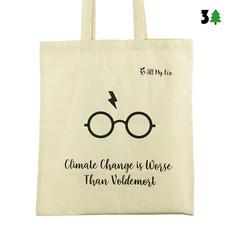 Tote Bag "climate Change Is Worse Than Voldemort" from Shop Like You Give a Damn