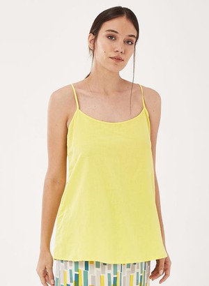 Spaghetti Straps Top Yellow from Shop Like You Give a Damn