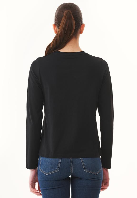 T-Shirt Long Sleeve Black from Shop Like You Give a Damn