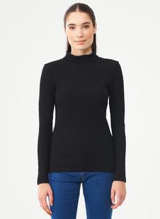 Turtleneck Organic Cotton Black from Shop Like You Give a Damn