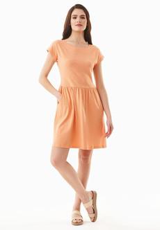 Dress Jersey Slub Shell Coral Orange via Shop Like You Give a Damn
