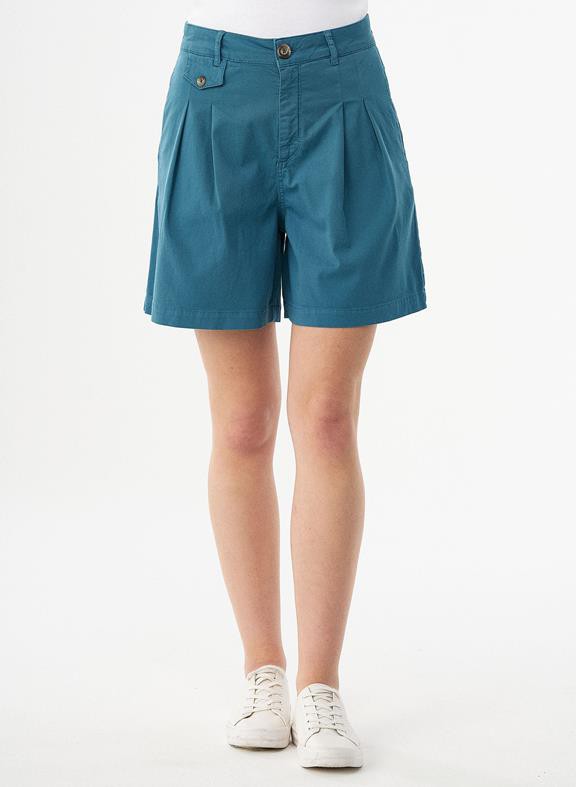 Organic Cotton Shorts Petrol Blue from Shop Like You Give a Damn