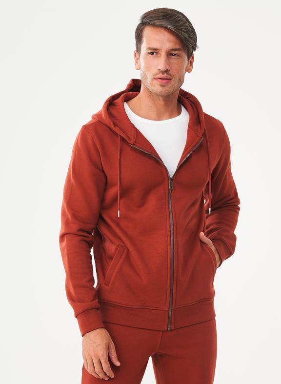 Zip-Up Hoodie Organic Cotton Ginger from Shop Like You Give a Damn