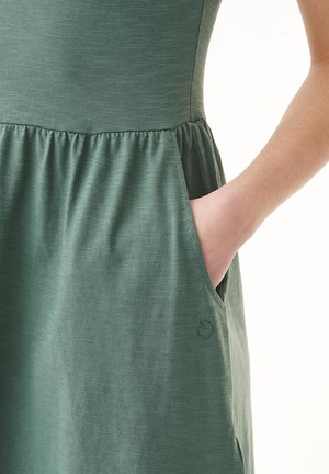 Dress Jersey Slub Green Tea from Shop Like You Give a Damn