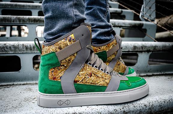 Sneakers Hayfield Cube Green from Shop Like You Give a Damn